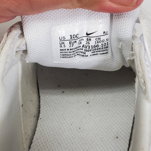 Nike Court Royale Toddler Size 10C Sneakers Walkers Casual Activewear School Whi - Picture 6 of 7